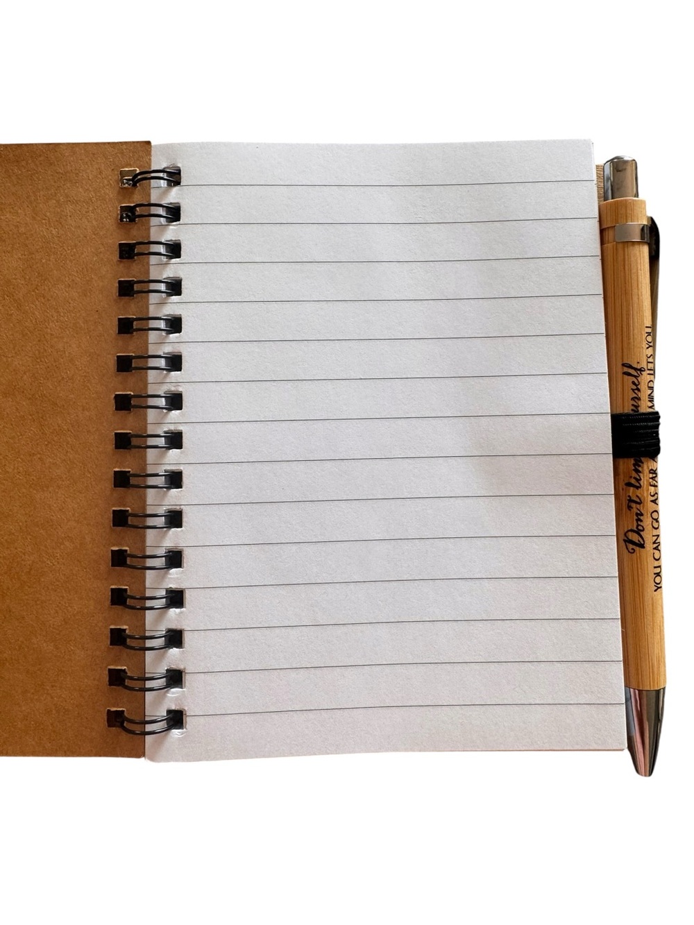 PICK ONE Motivational Spiral Notebook with Pen - Picture 7 of 8